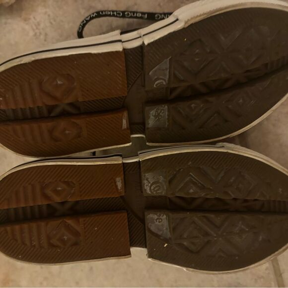 Converse x Feng Chen Wang Chuck 70 sneakers OG 2 in-1 trainers ivory black shoes - Picture 4 of 8